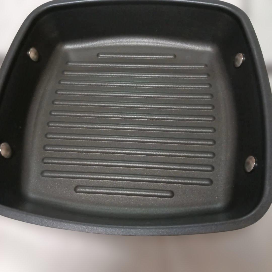 美品　マイヤー MEYER スクエアグリルパン 24cm 限定レシピ