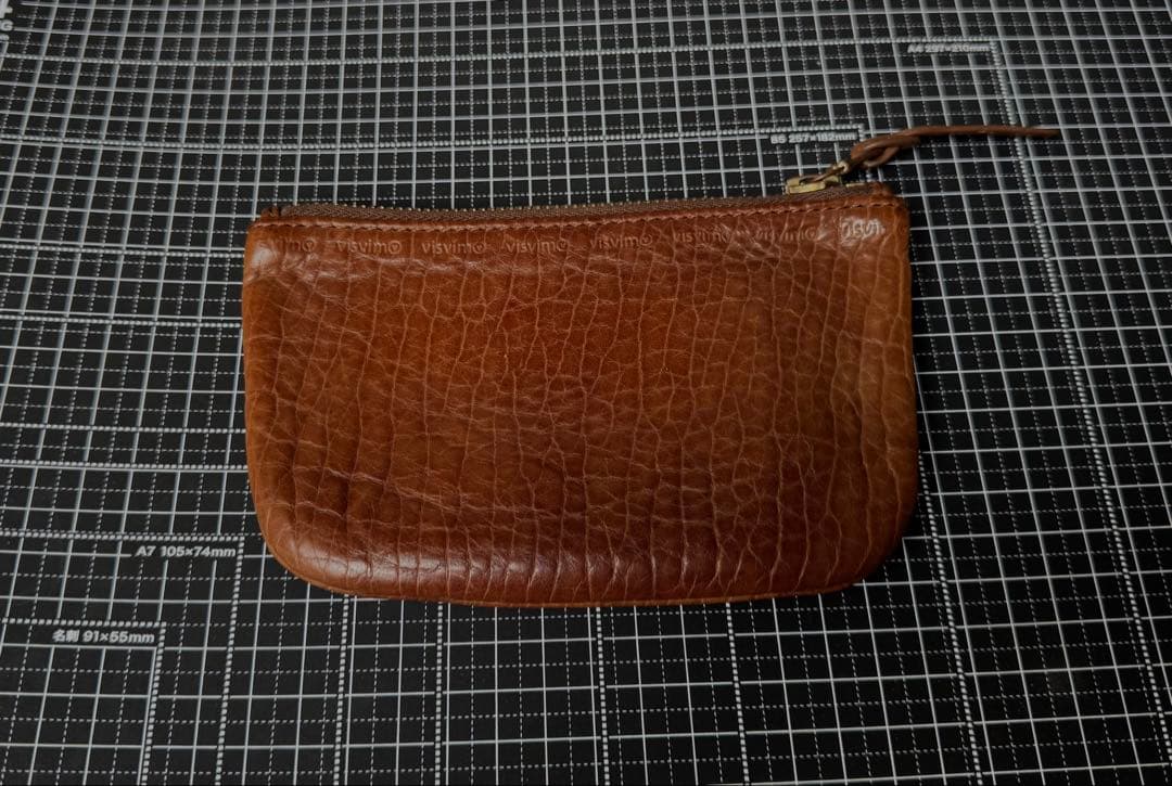 VISVIM 本革 LEATHER WALLET ケース 小銭入れ B