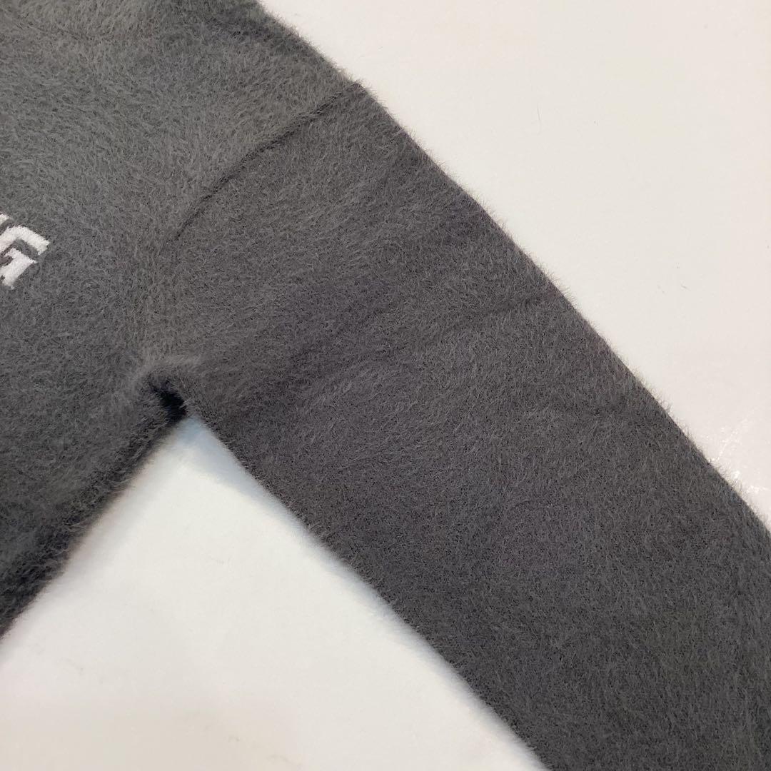 新品　BRIEFING SHAGGY LOGO TURTLENECK KNIT