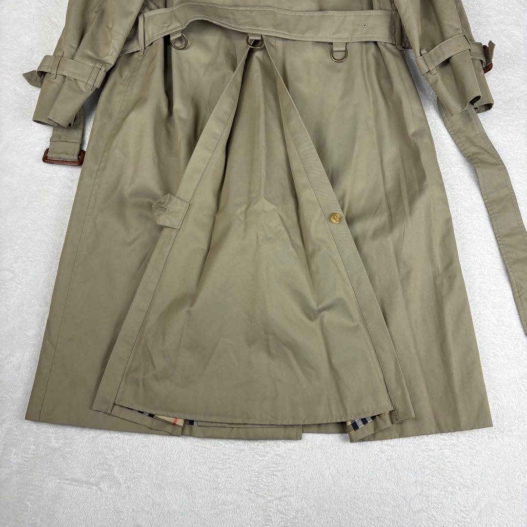 美品 BURBERRY バーバリー トレンチコート ベルト ノバチェック