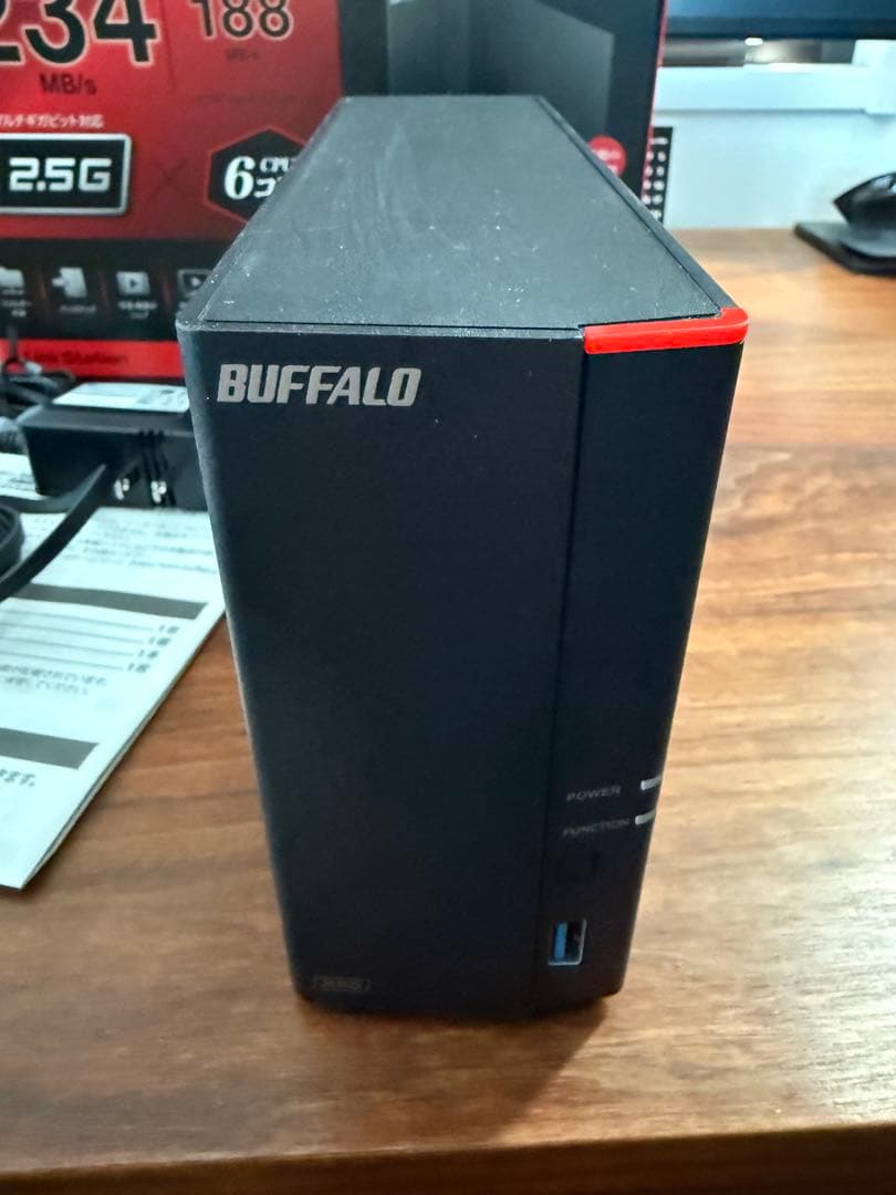BUFFALO NAS Link Station 1.0TB LS710D 美品