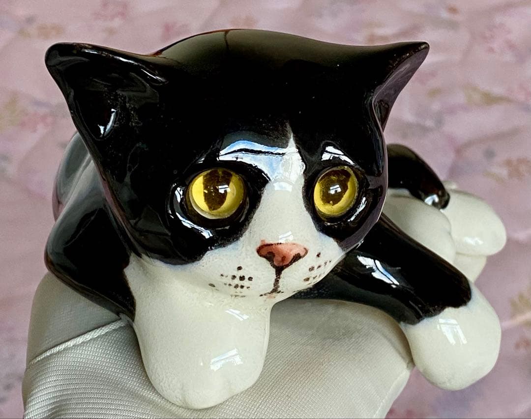 サイズ2　ウィンスタンレイキャット　ケンジントンキャット　白黒仔猫　美品❣️