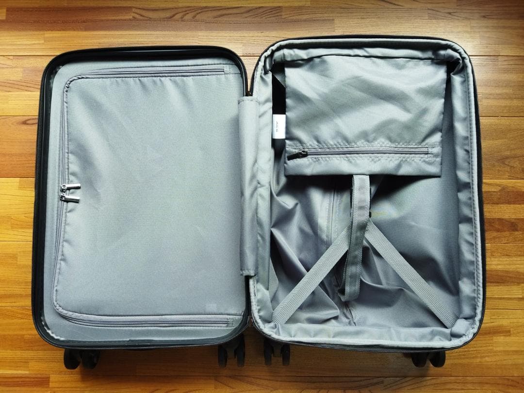 ACE株式会社 Sサイズキャリーケース『オーバル２』グレー色 未使用品