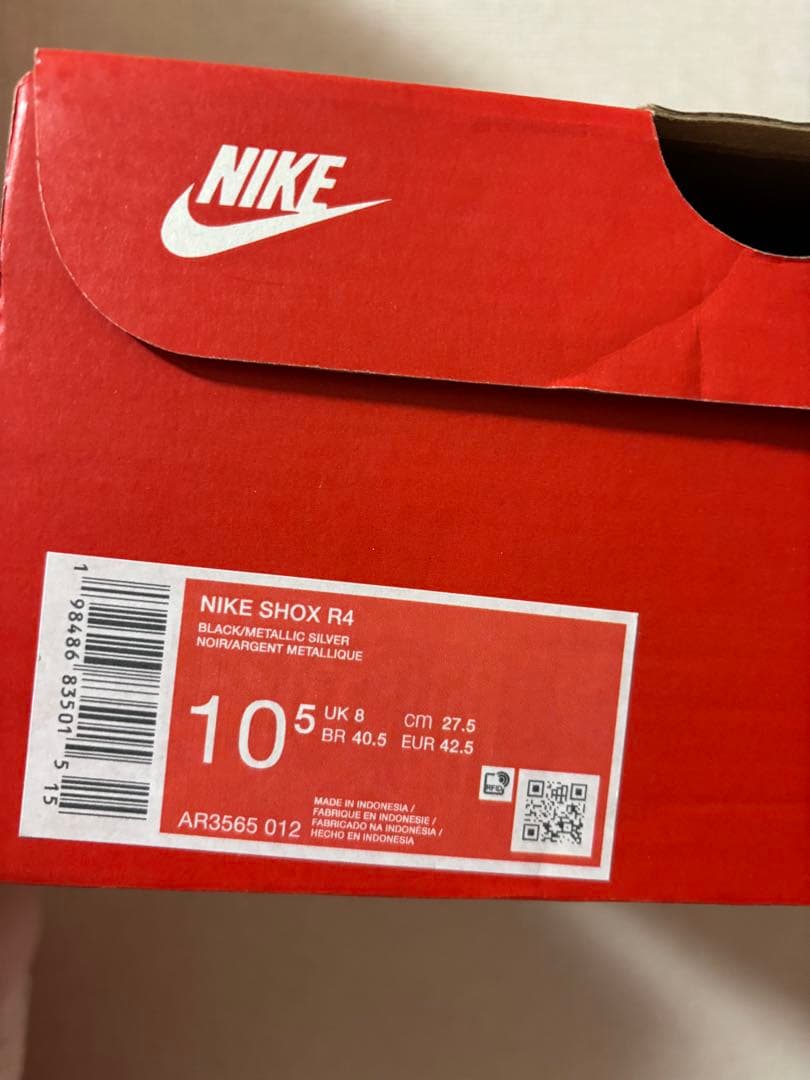 ヒ*リ様 27.5 Nike Women's Shox R4 \"Black/Pi