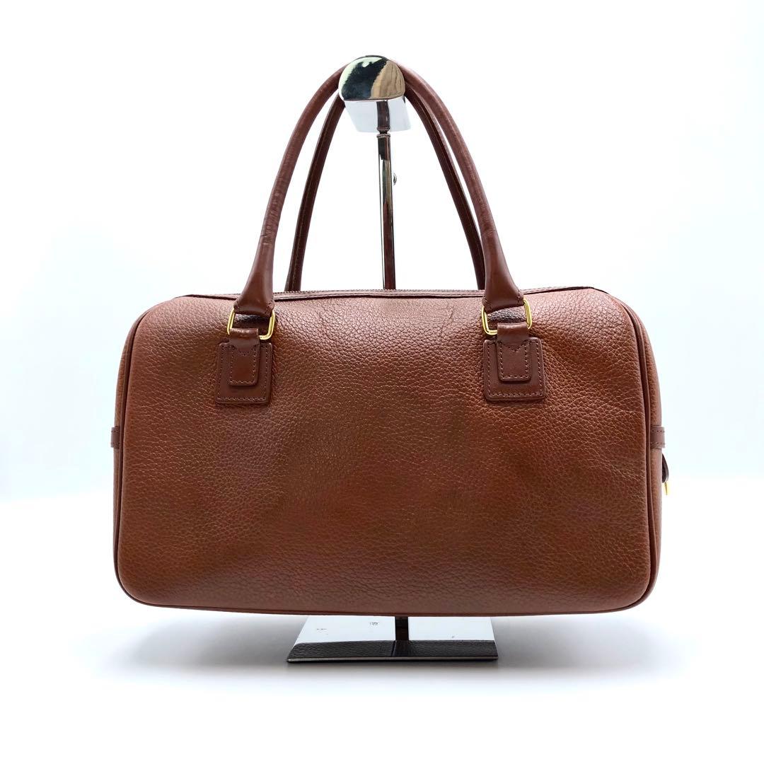 バーバリー ノバチェック ヴィンテージ ミニボストンバッグ ハンドバッグ レザー