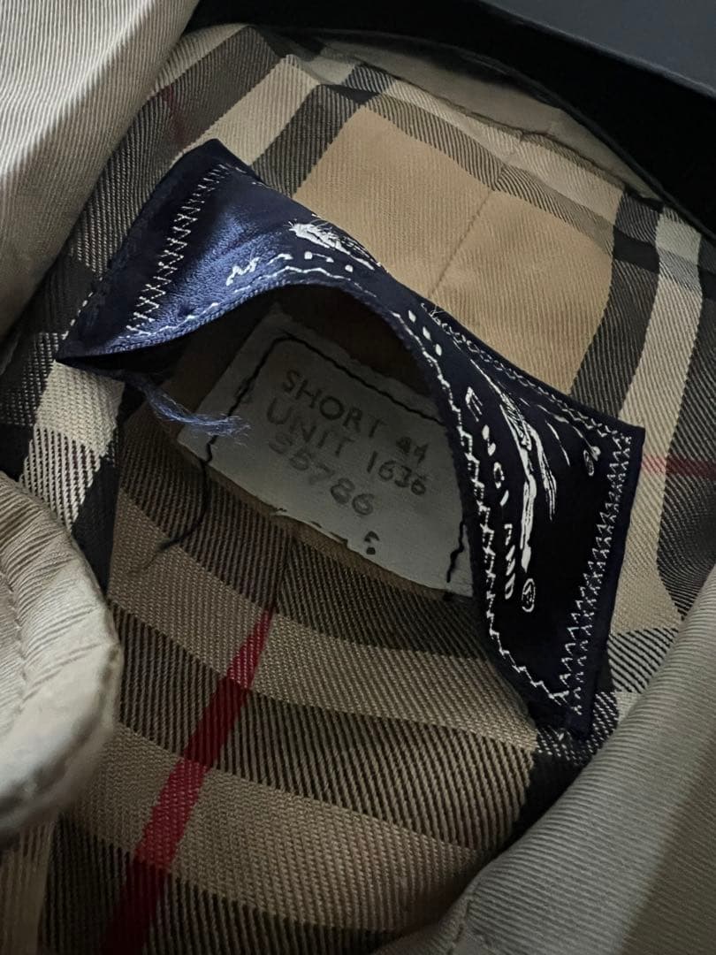 バーバリー　一枚袖