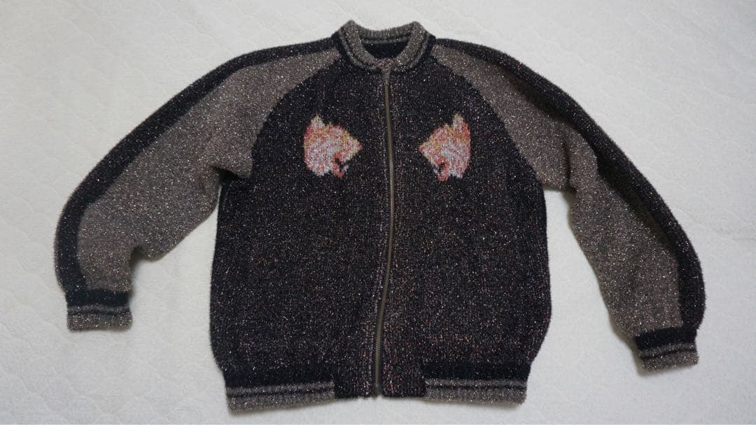 ジャケット・アウター Kota Gushiken Lame Tiger Sukajan with AI