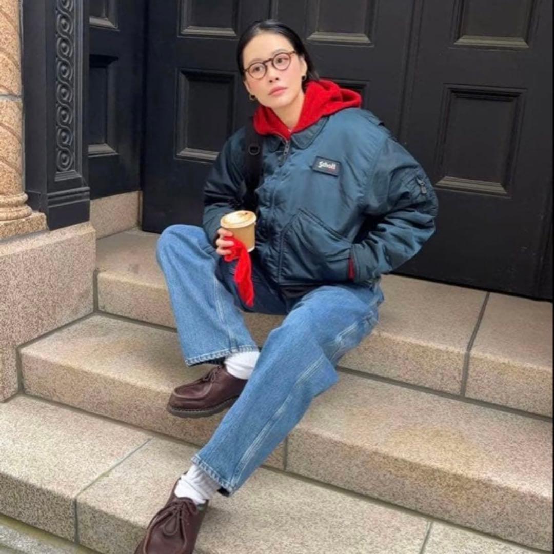 ★14★ SCHOOT (ショット) フライトジャケット　CWU-R