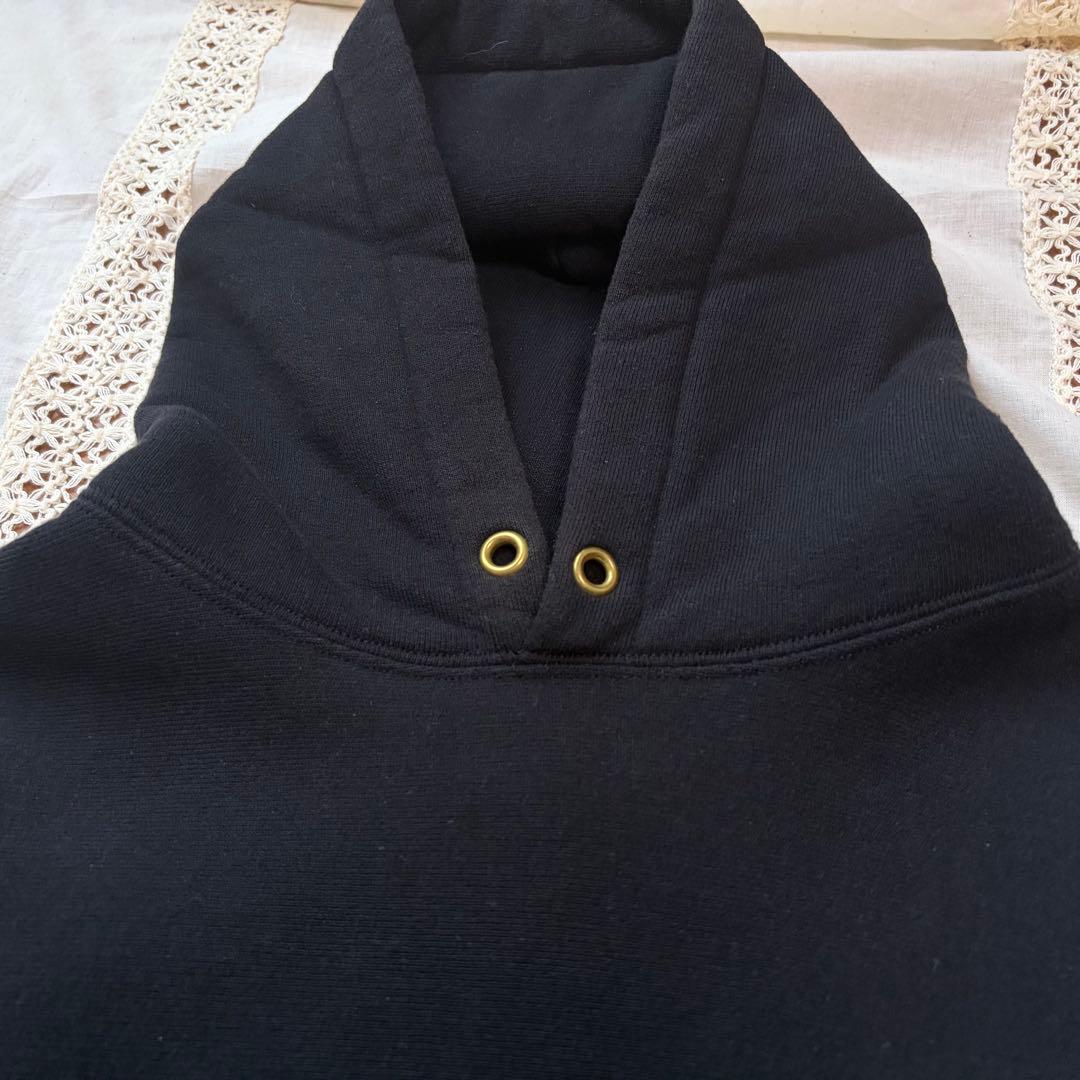 極美品◯CAMBER キャンバー クロスニット パーカー 黒 L