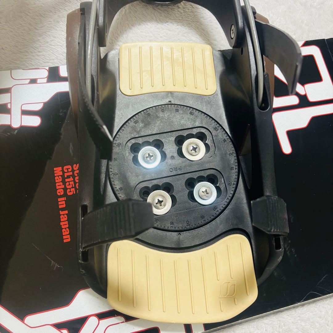 SCOOTER Flow 155cm スノーボード　スノボ　スキー　雪　セット