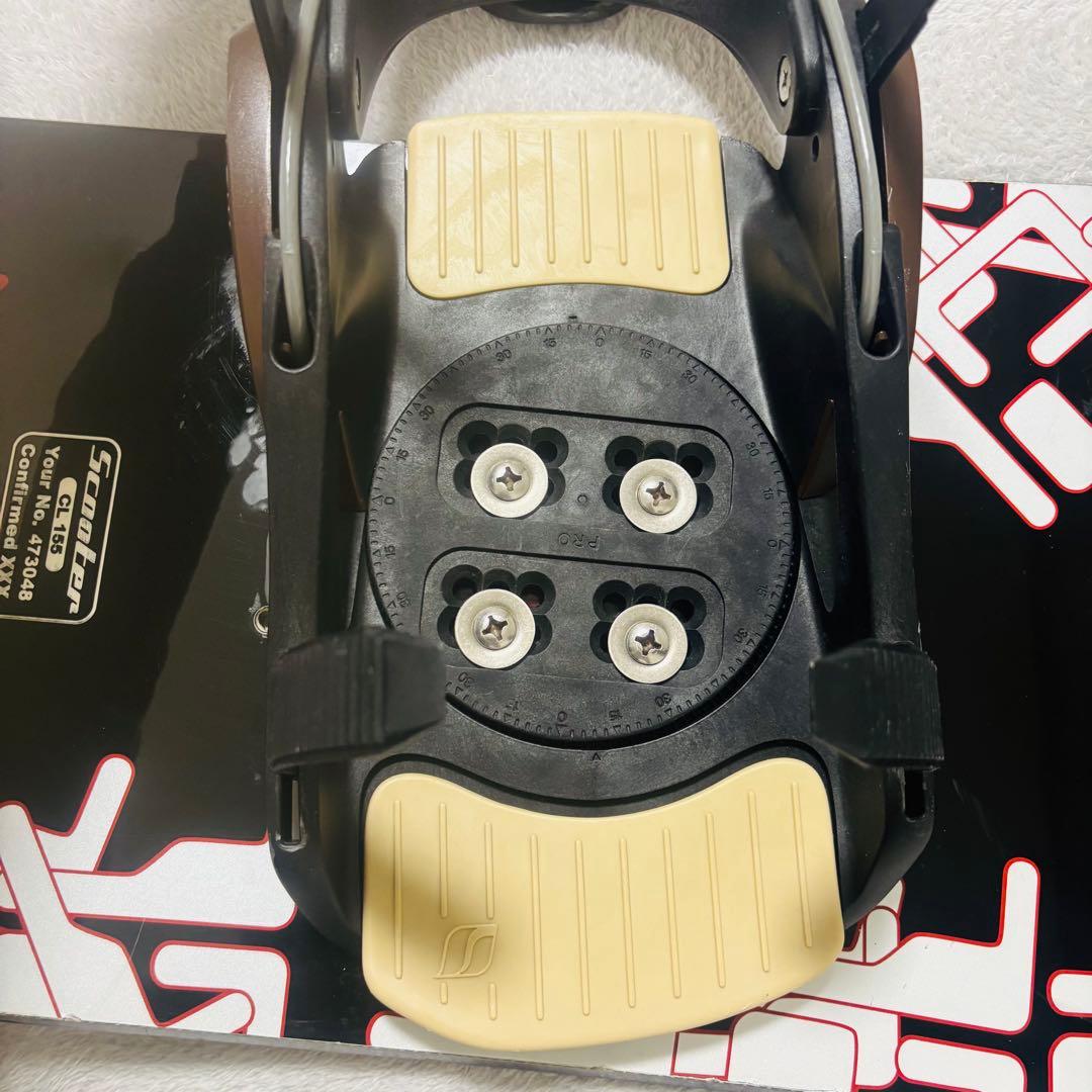 SCOOTER Flow 155cm スノーボード　スノボ　スキー　雪　セット