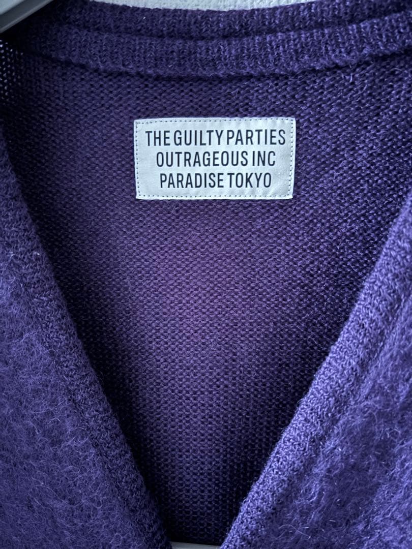 WACKOMARIA モヘアカーディガン Mサイズ ワコマリア