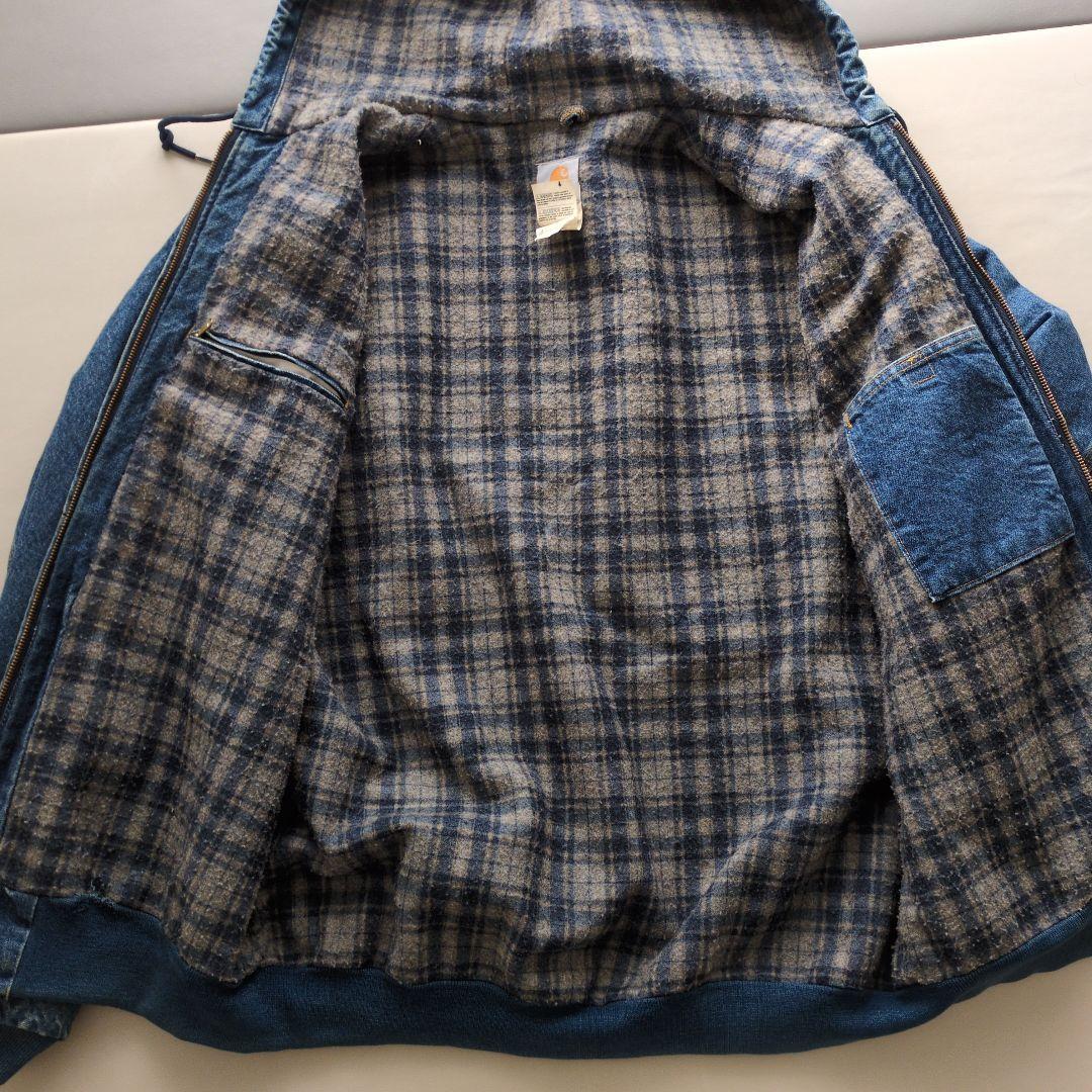 【美品】Carhartt J139 DST デニム　アクティブジャケット L