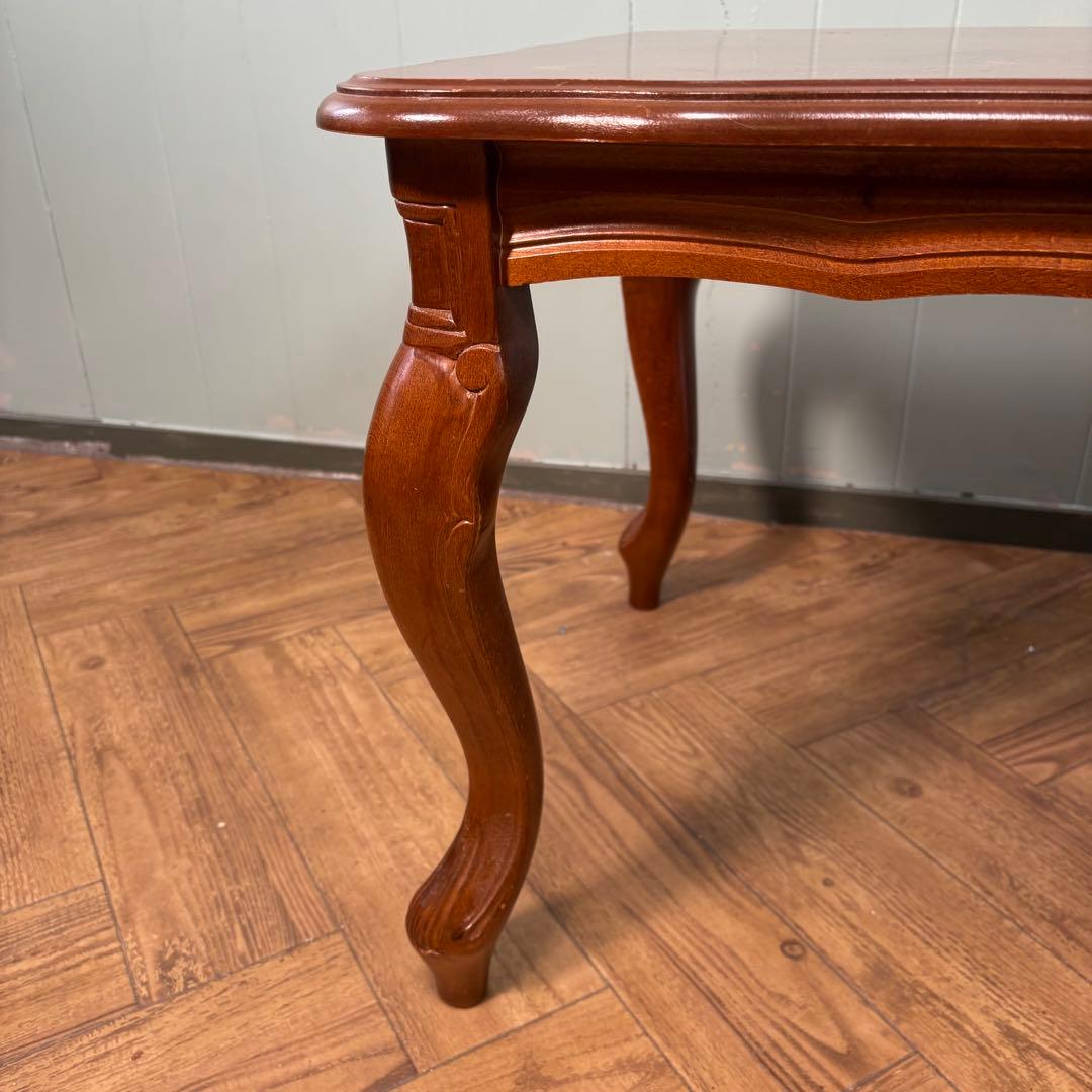 希少品　イタリア ヴェローナ　クラシック 猫脚 リビングテーブル 象嵌細工