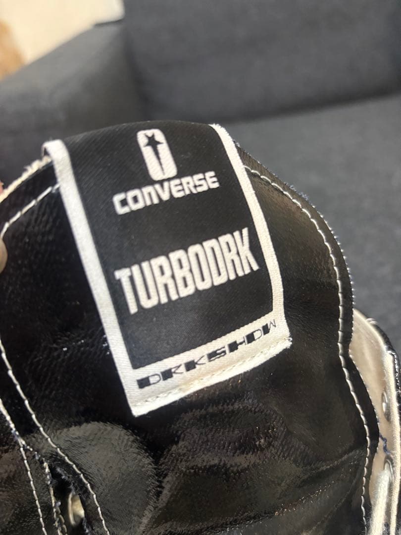 靴 Rick owens converse leather 24.5