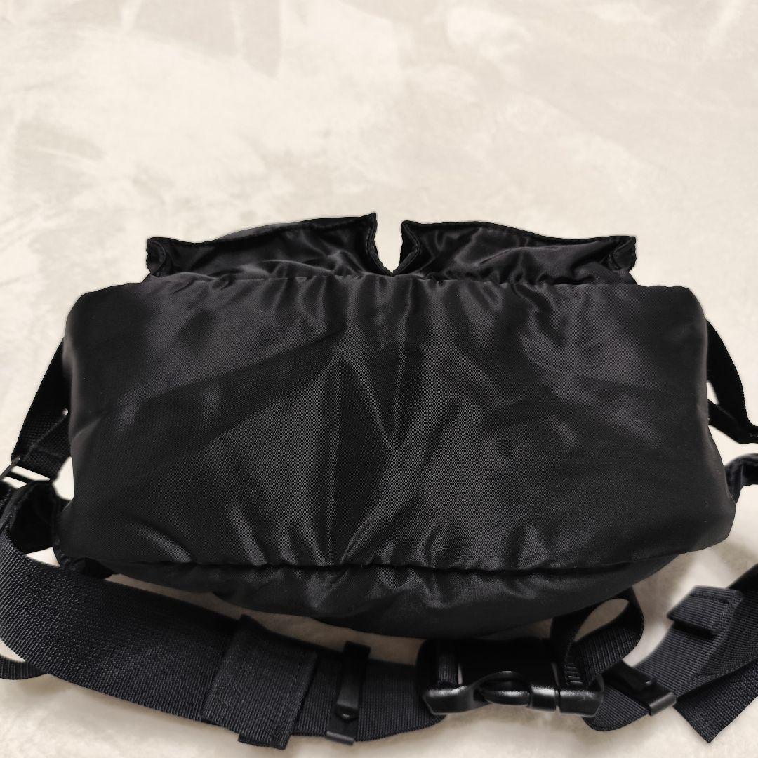極美品 PORTER タンカー ボディバッグ ウエストバッグ ヒップバッグ 黒