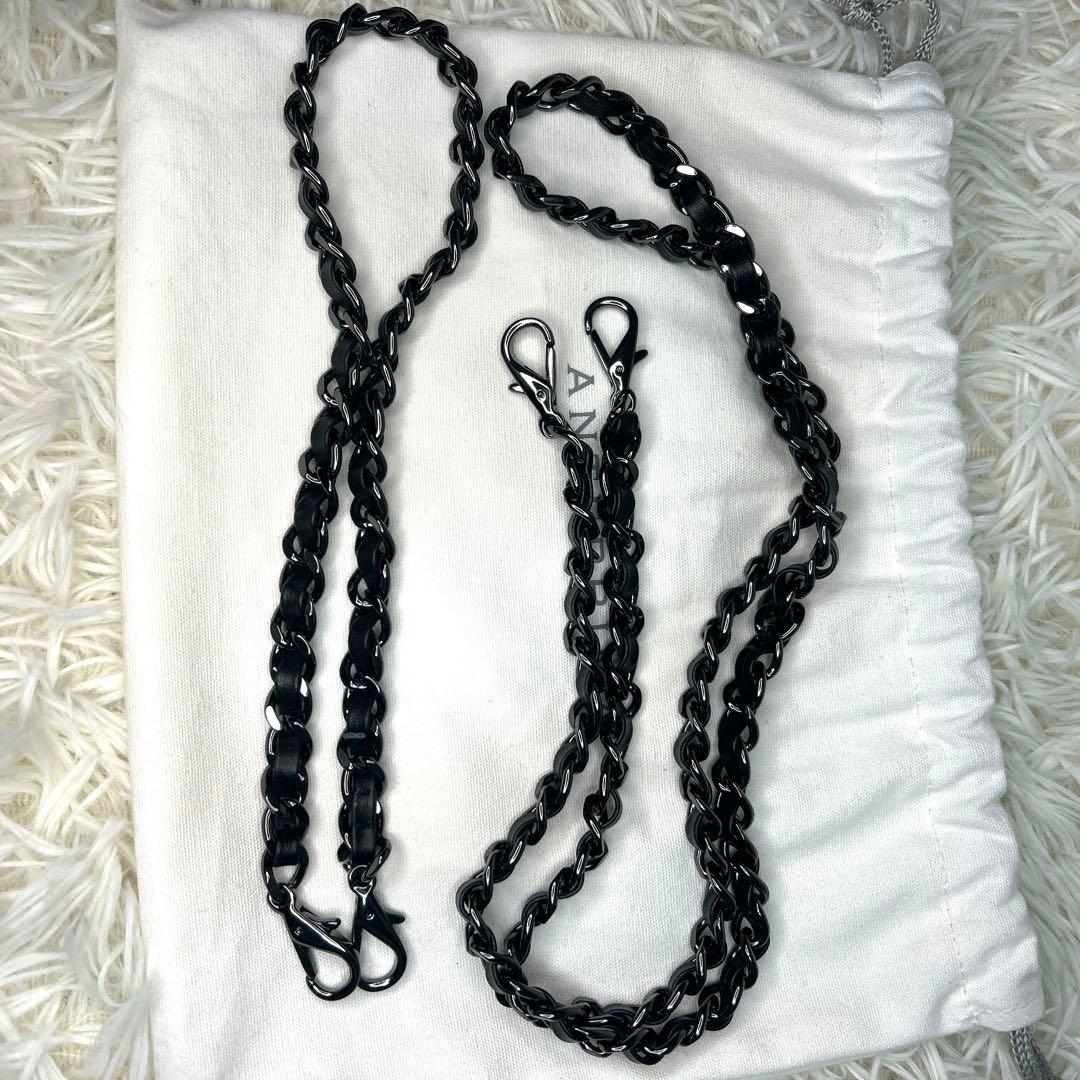 未使用級　ANTEPRIMA ルッケット NERO OPACO 3way