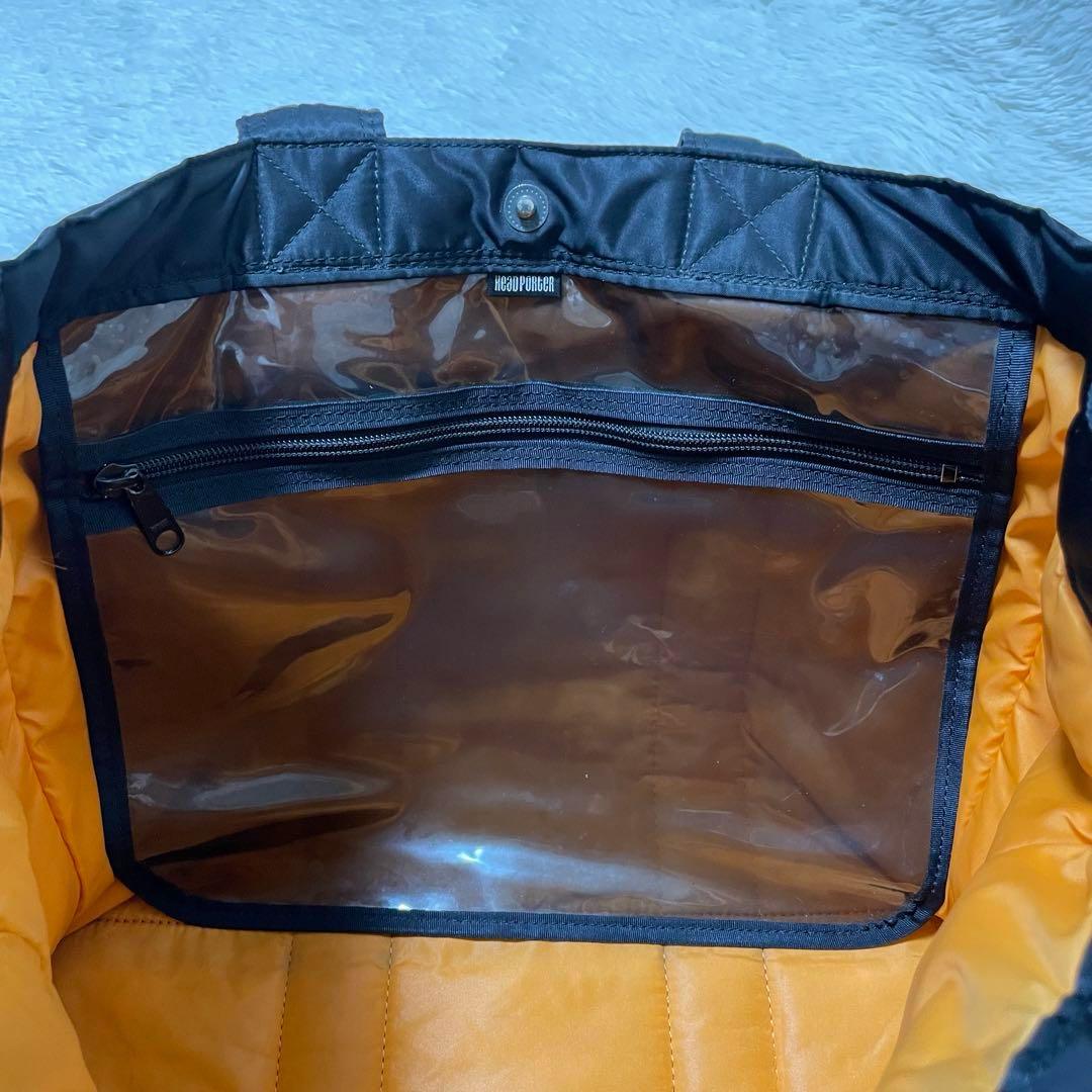 希少✨ヘッドポーター　廃盤品　トートバッグ　Lサイズ　美品　ブラック　タンカー