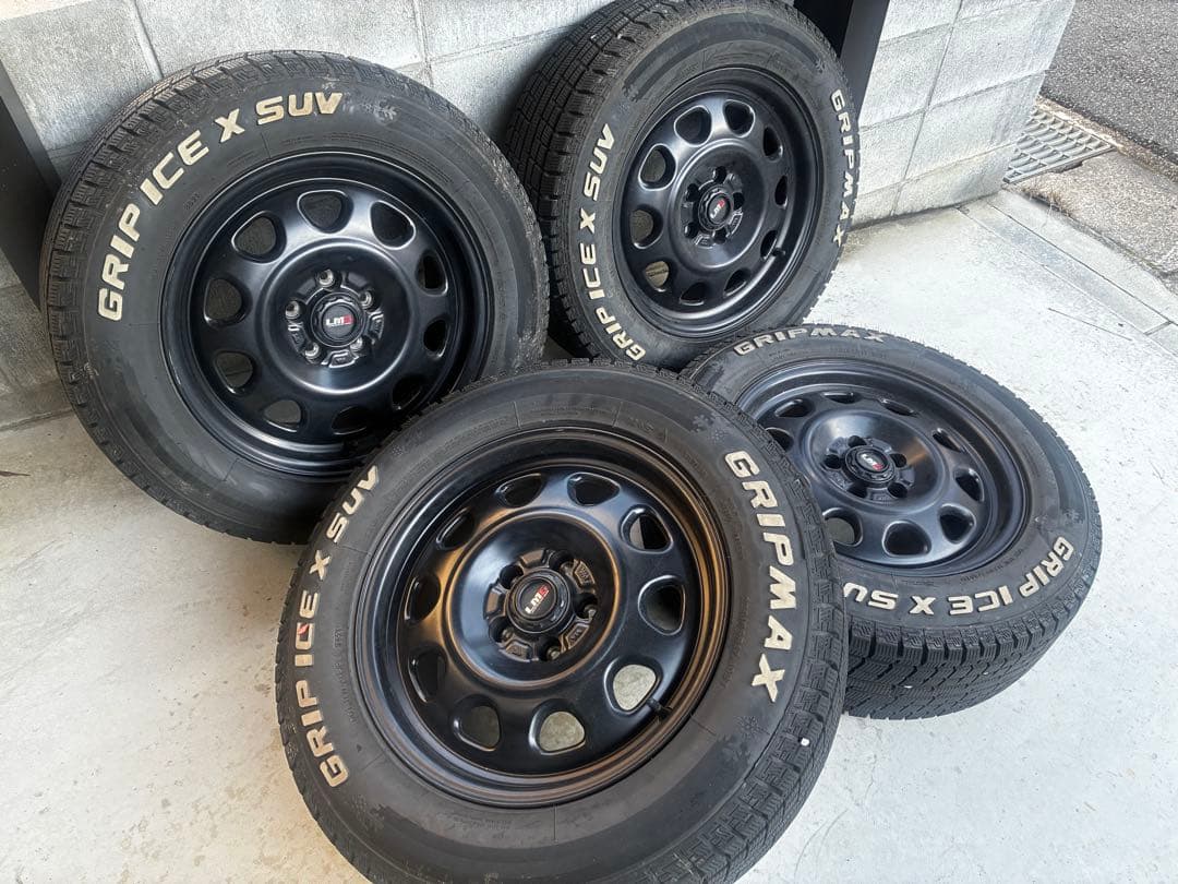 RUKIA（4/4本目 ）225/65R17 スタッドレスタイヤ ホイール