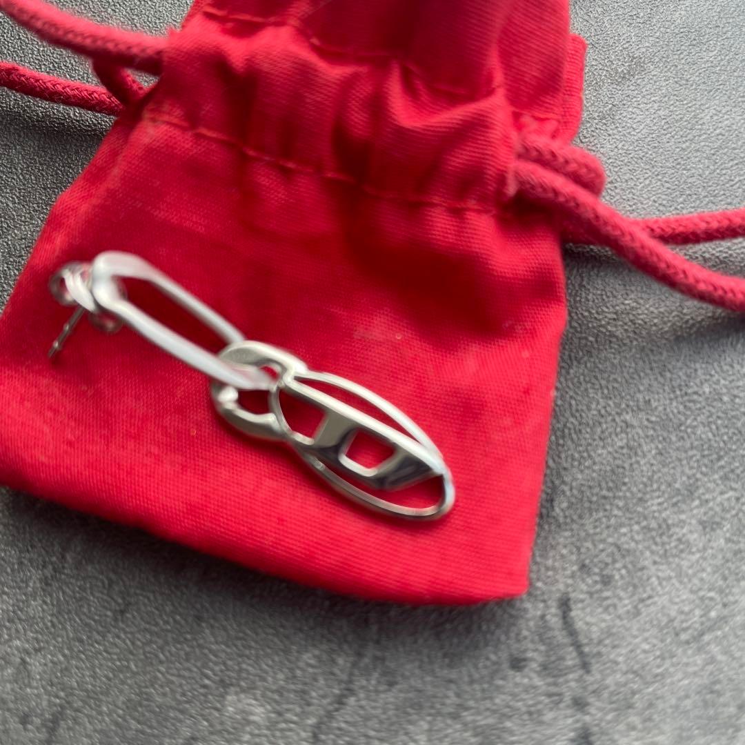 DIESELチェーン ピアス(片耳用) 値下げ¥11500→¥10500