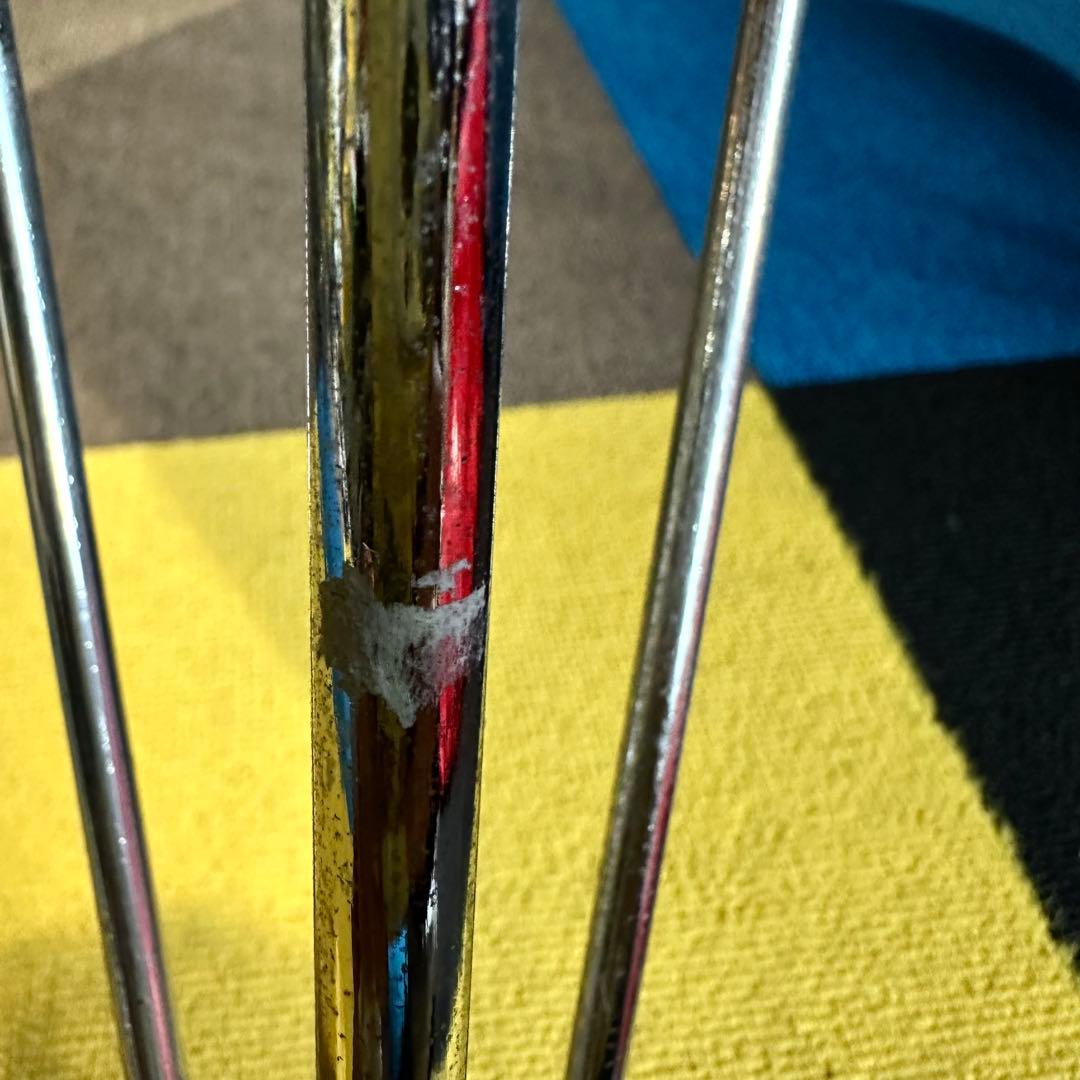 イームズ アームシェルチェア レッド ミッドセンチュリー エッフェルベース　1台