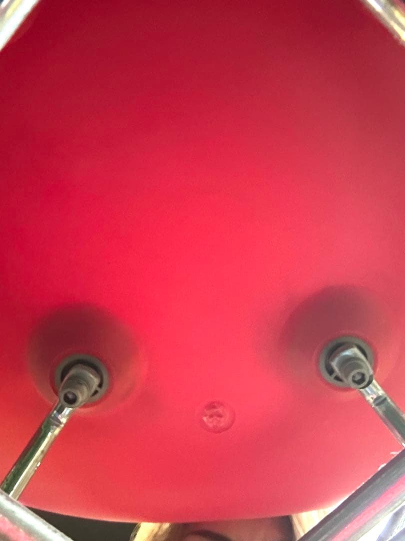 イームズ アームシェルチェア レッド ミッドセンチュリー エッフェルベース　1台