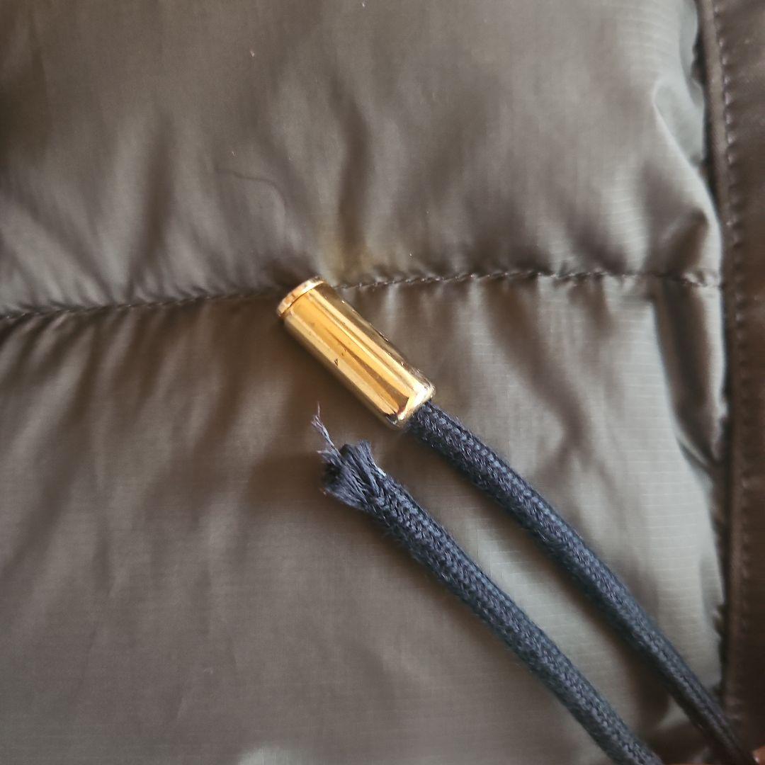 リラクス　THE RERACS ダウンジャケット38 カーキ　1パーツ紛失