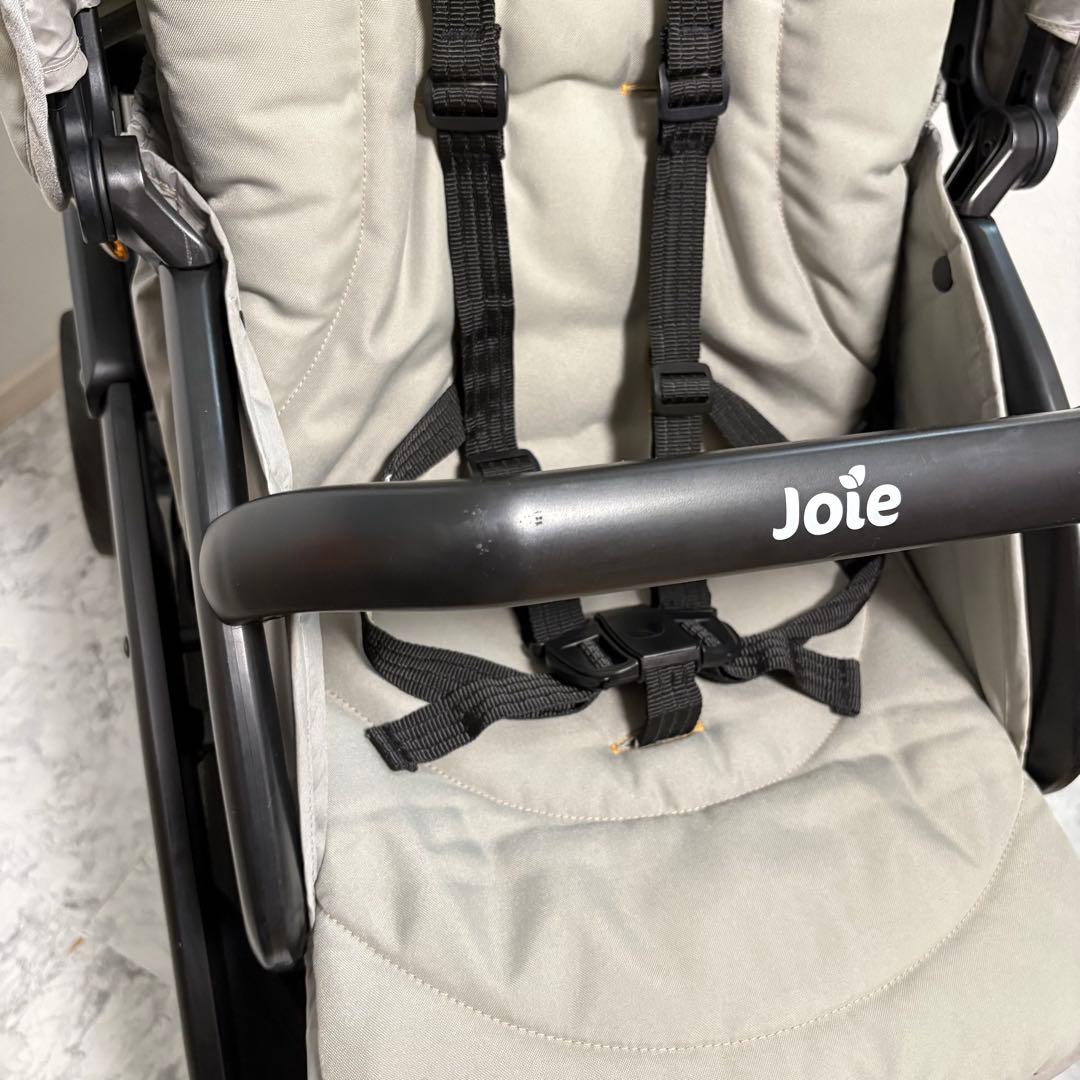 ホームクリーニング済み✨joie エヴァライトデュオ 二人乗りベビーカー グレー