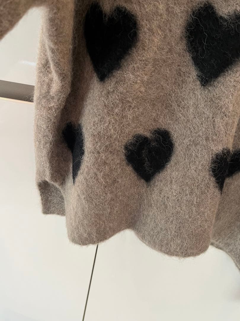 オールセインツALL SAINTS❤️ハート柄ニットセーター❤️2025AW