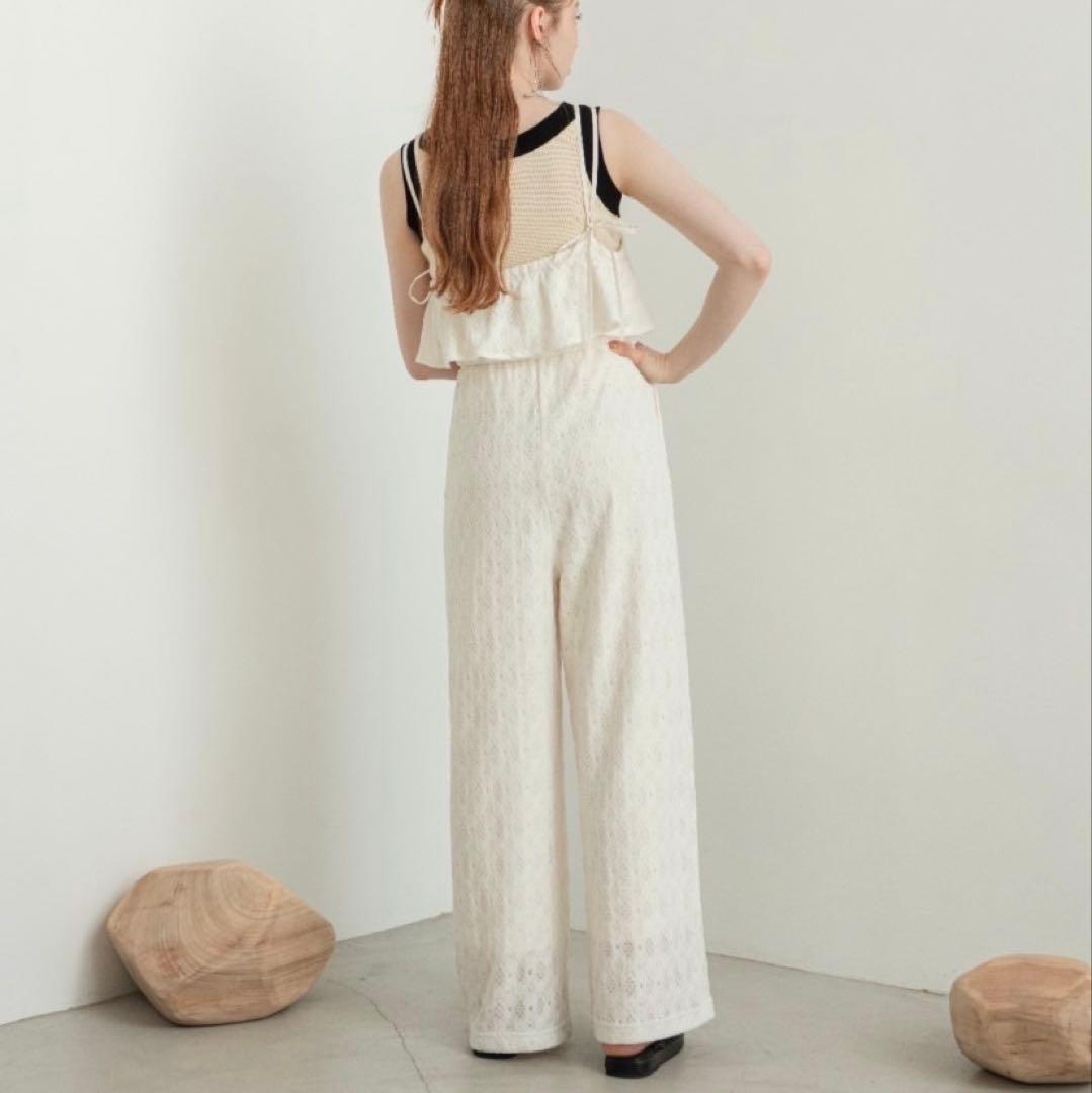 hinari総レースキャミロンパース