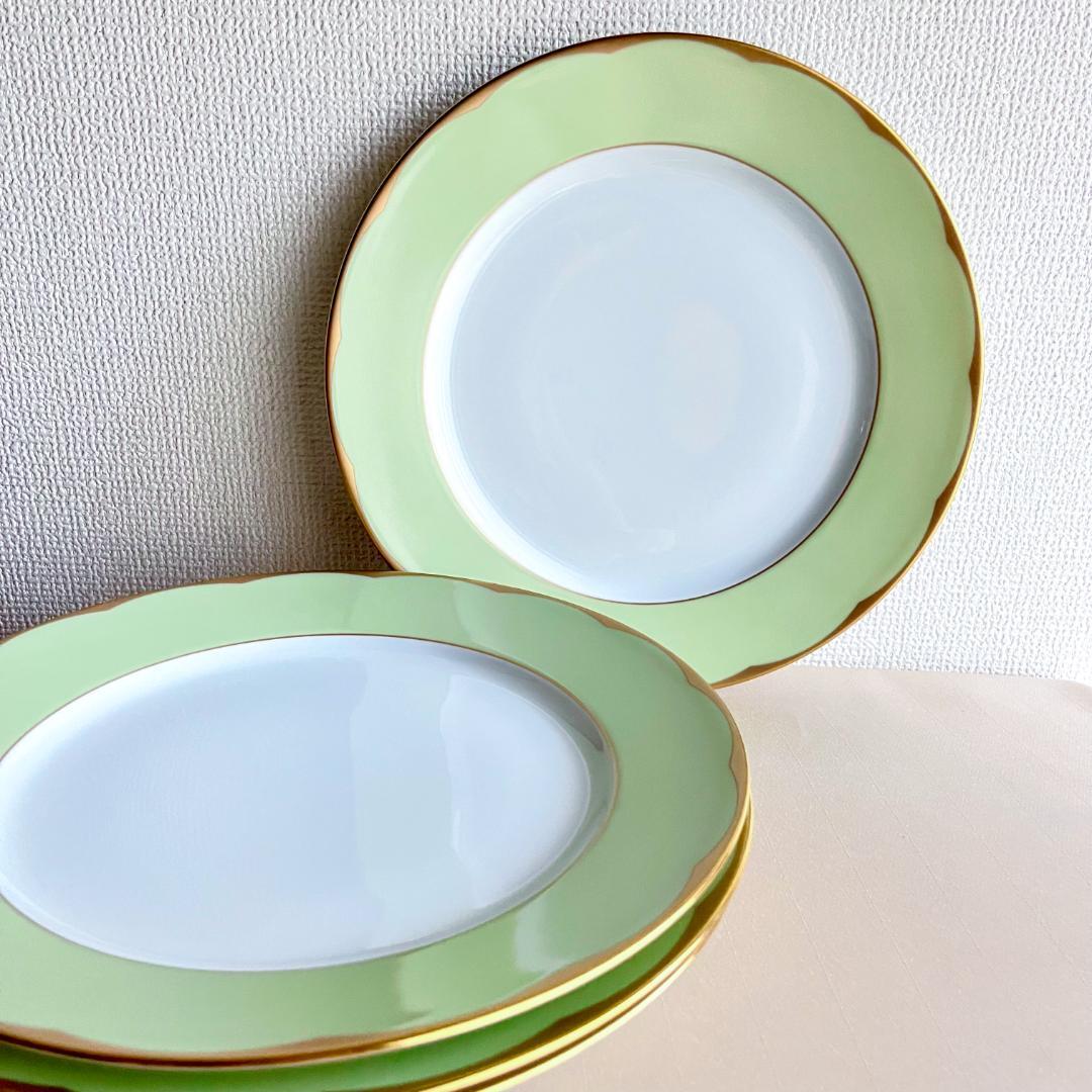 ★新品未使用　超美品★ フランス製　 HAVILAND ディナー皿　４枚