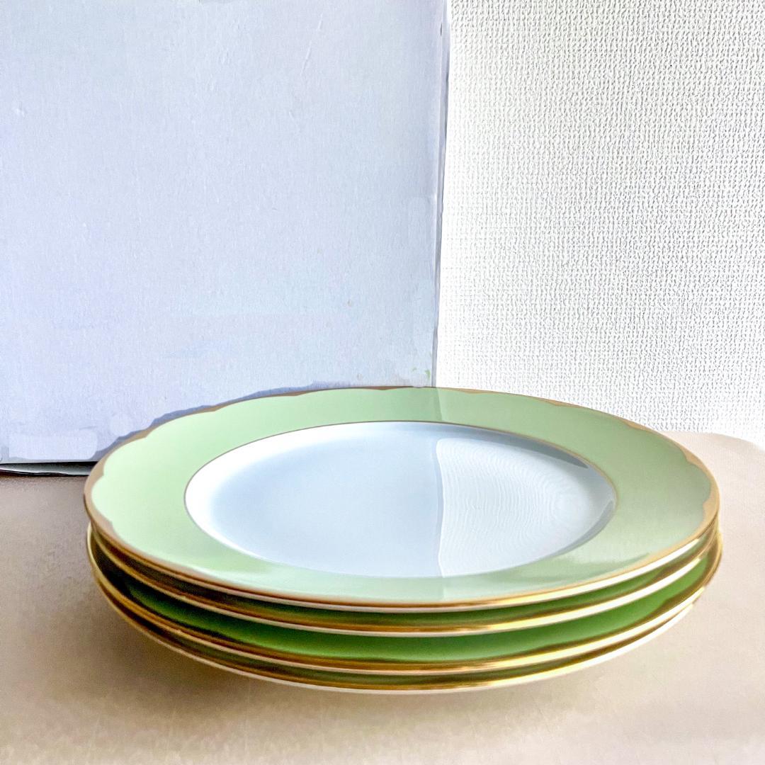 ★新品未使用　超美品★ フランス製　 HAVILAND ディナー皿　４枚