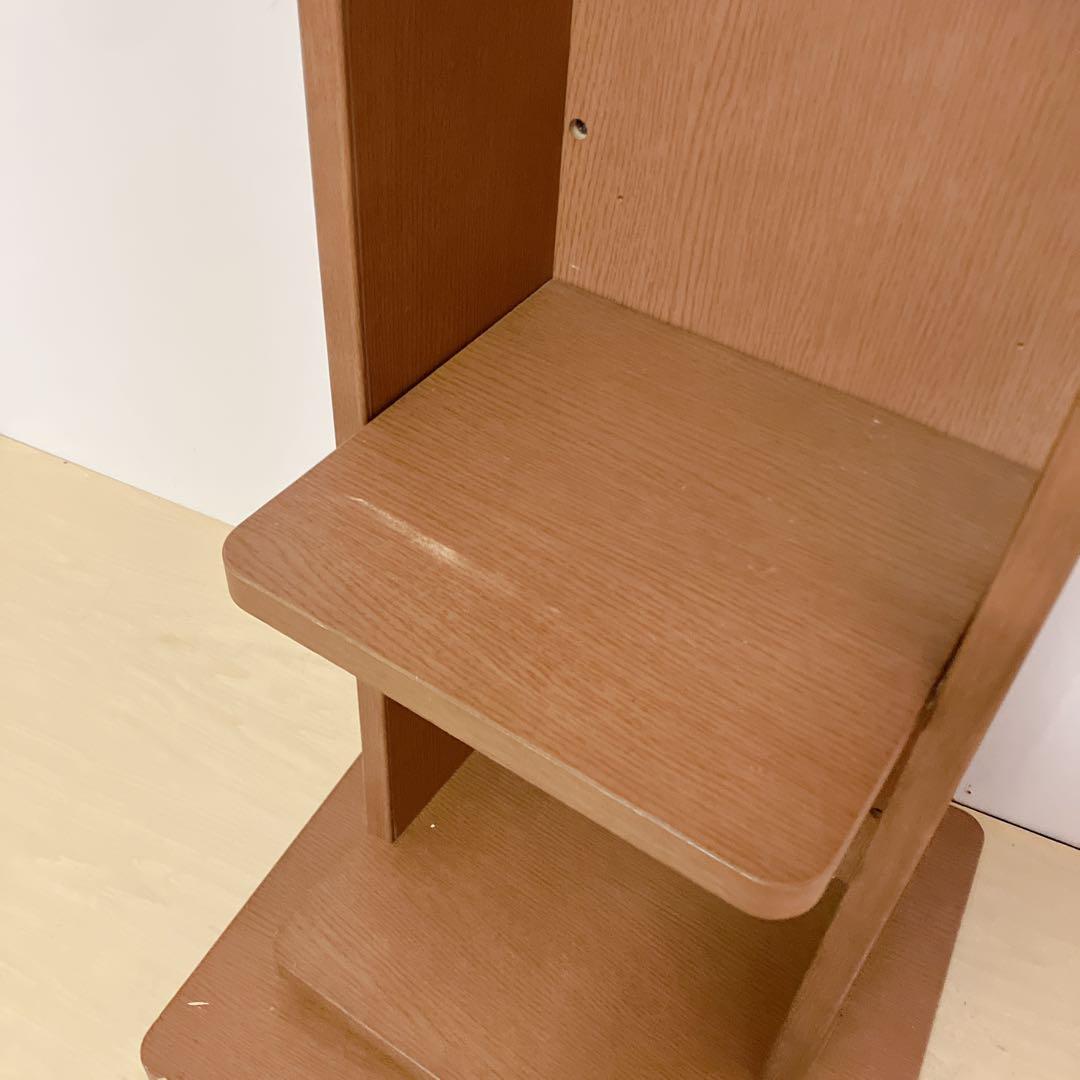 karimoku カリモク　回転ブックシェルフ　本棚　　コミックラック