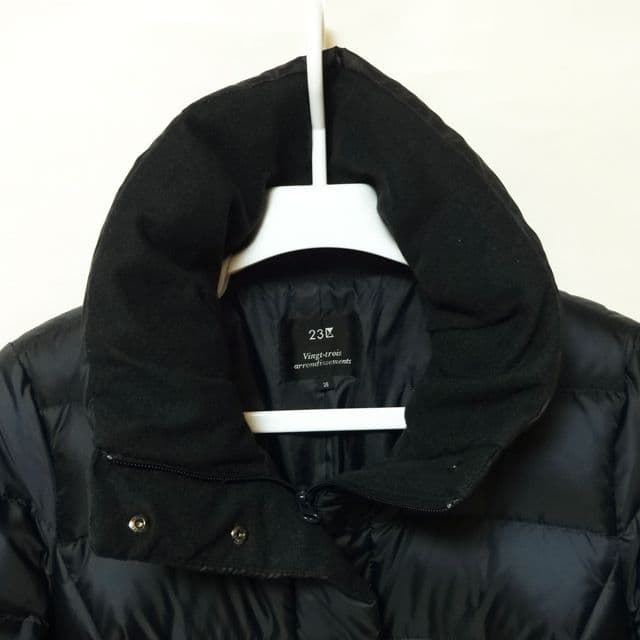 お値下げしました!23区 ネイビー ロングコート38Ｍサイズ