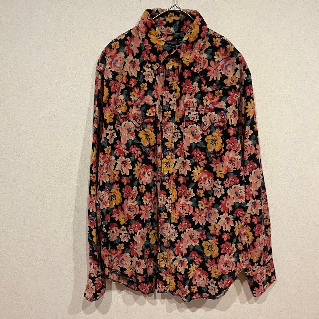 【美品】Engineered Garments フローラル柄 ネルシャツ