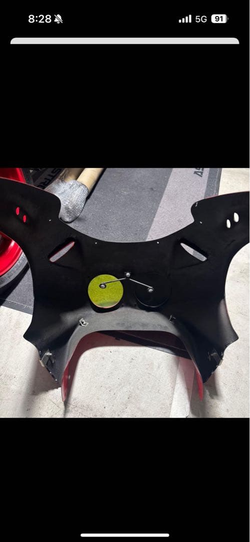 RVF400 nc35シルエットジャパン 耐久カウル 新品未使用アッパーカウル