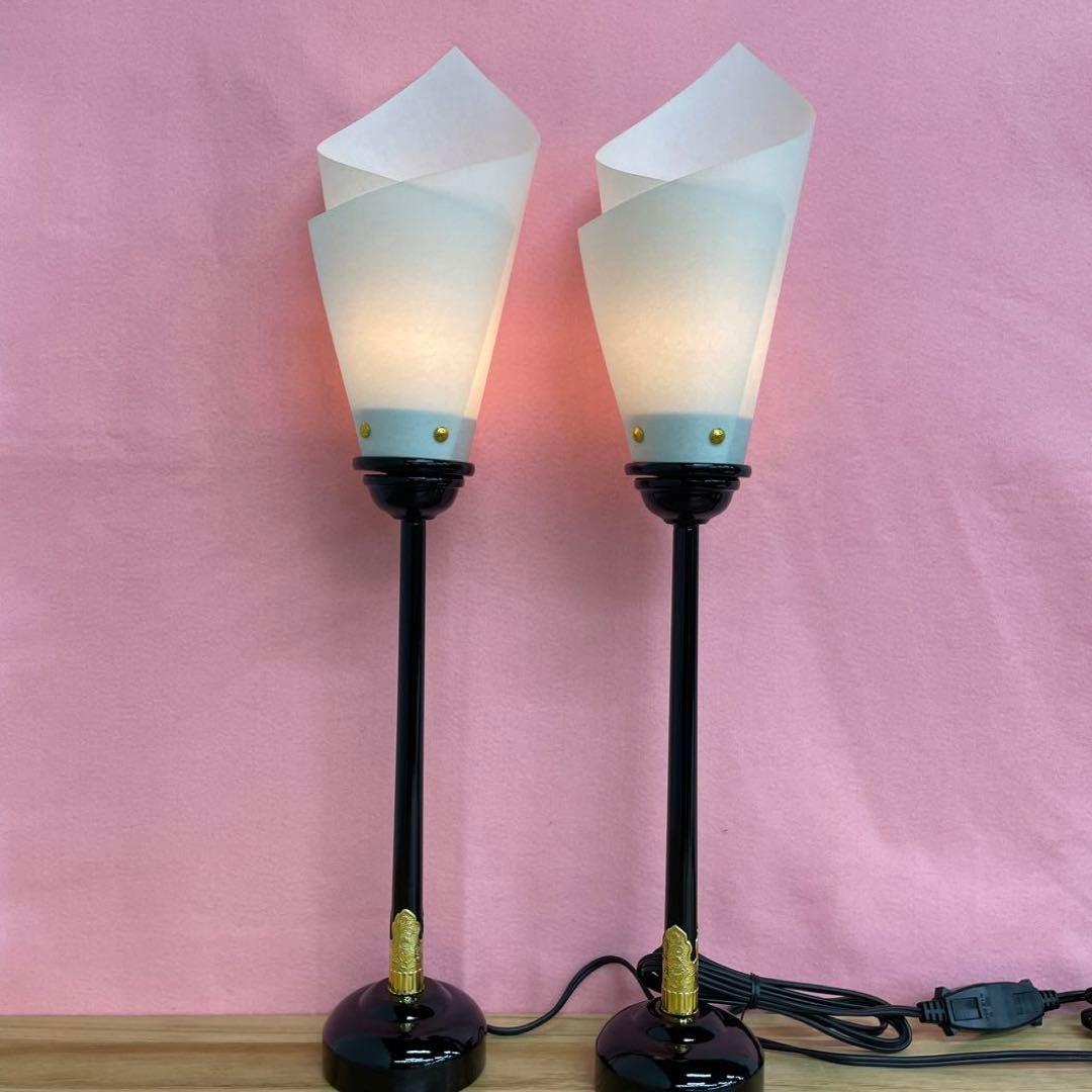 雛人形　桃の節句　花形燭台　大