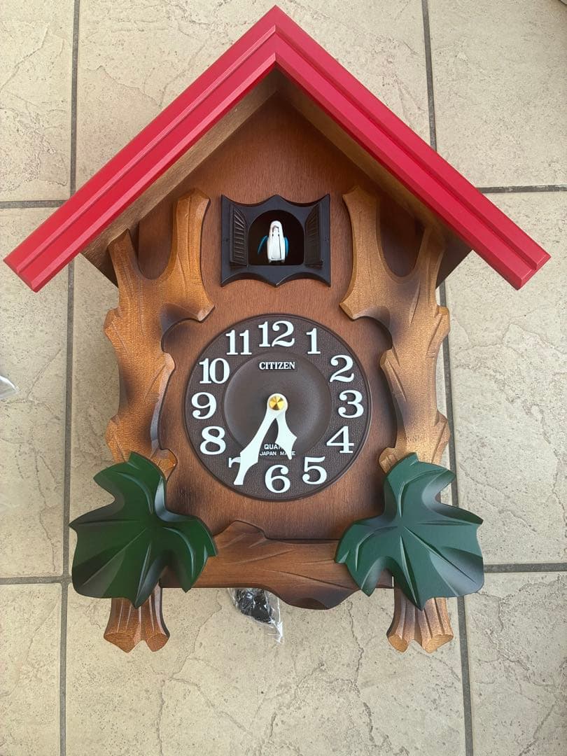 CITIZEN クォーツ　カッコウリズム時計 775 4MJ775-N06