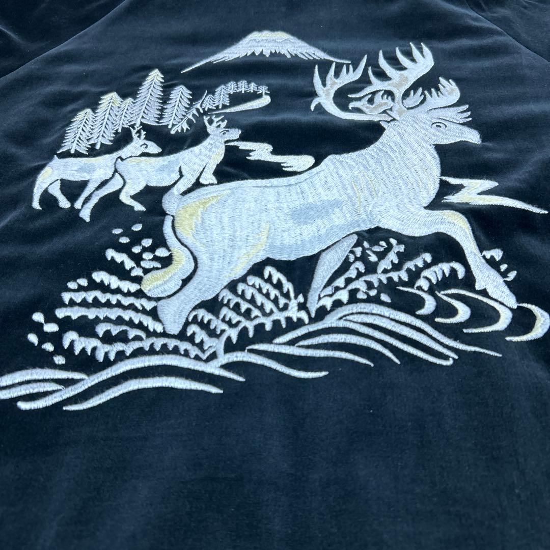 NEIGHBORHOODアラスカ別珍スーベニアジャケット　スカジャン