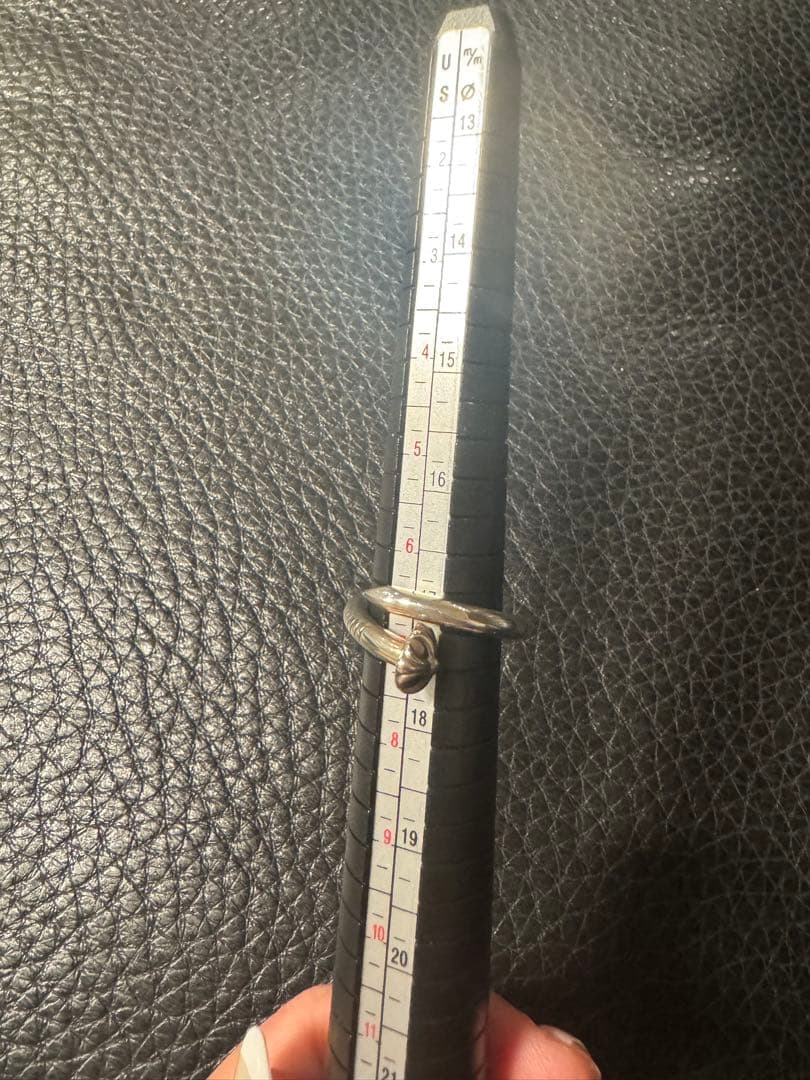 クロムハーツ！釘リング！ネイルリング　美品！シルバー！CHROME HEARTS