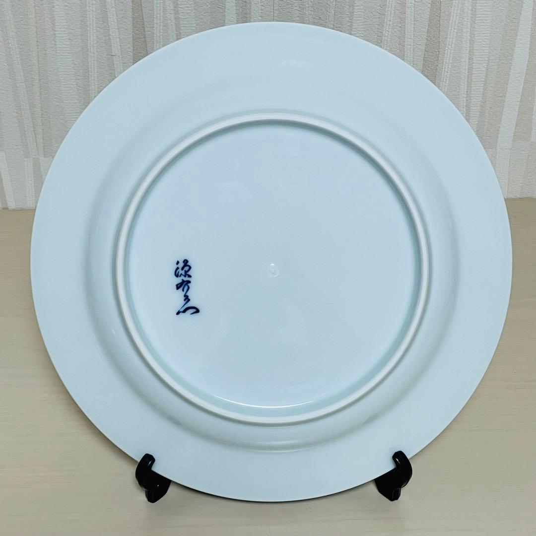 未使用 有田焼 源右衛門 是米木窯 赤絵 ミナイ手 絵変り 皿 6枚セット