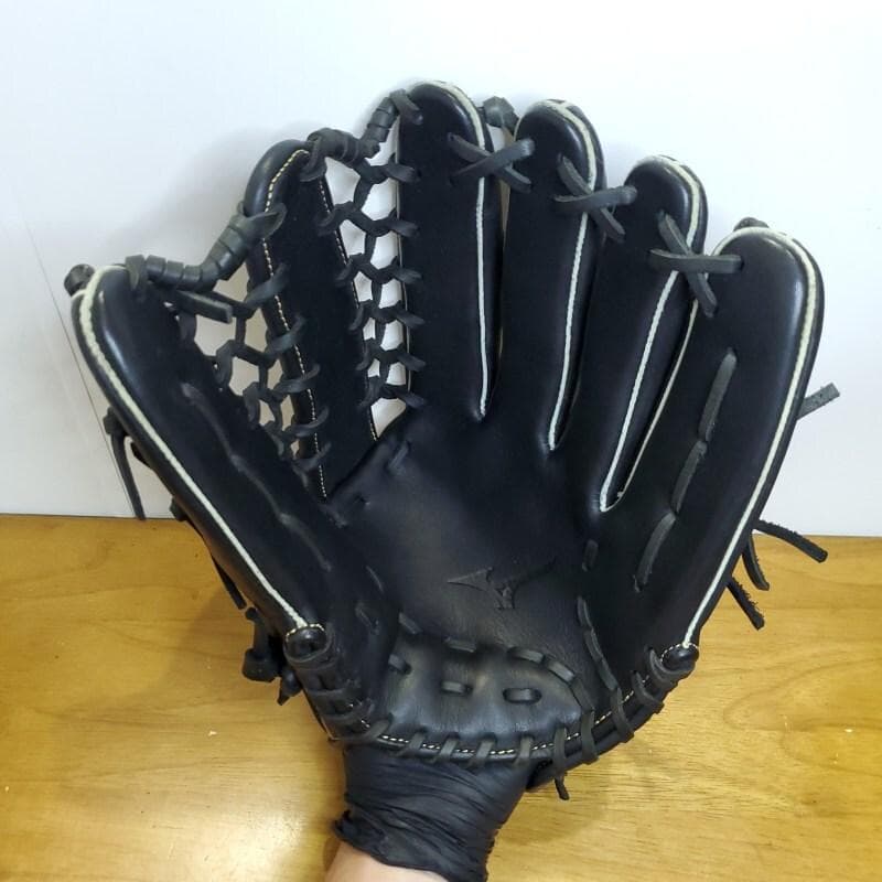 ミズノ セレクトナイン SELECT9 限定革ラベル 美品 外野用 軟式グローブ