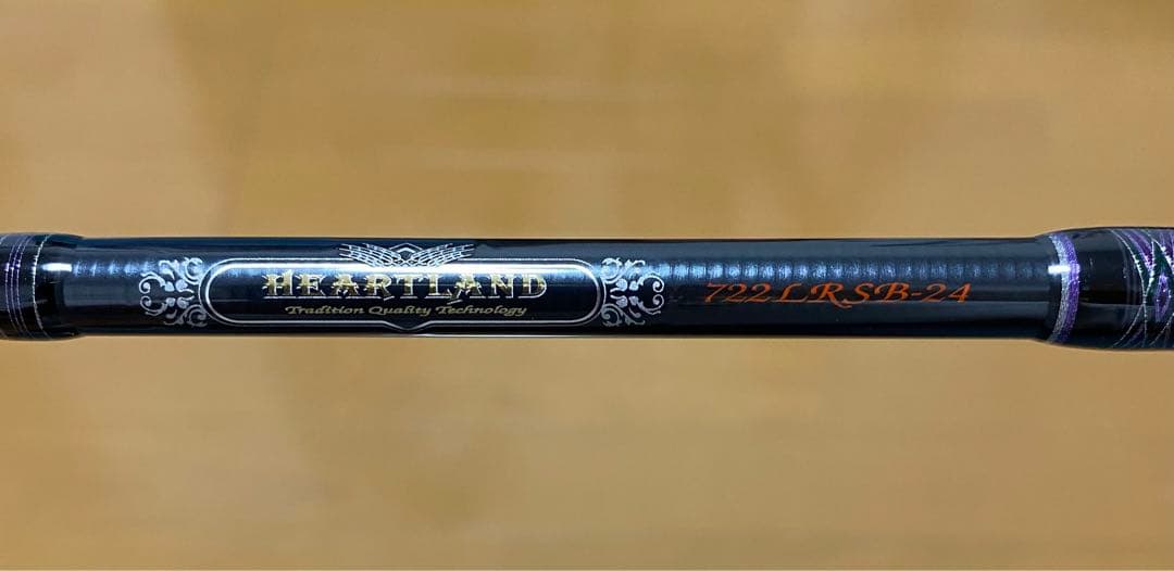 美品　ダイワ ハートランド HL 722LRSB-24