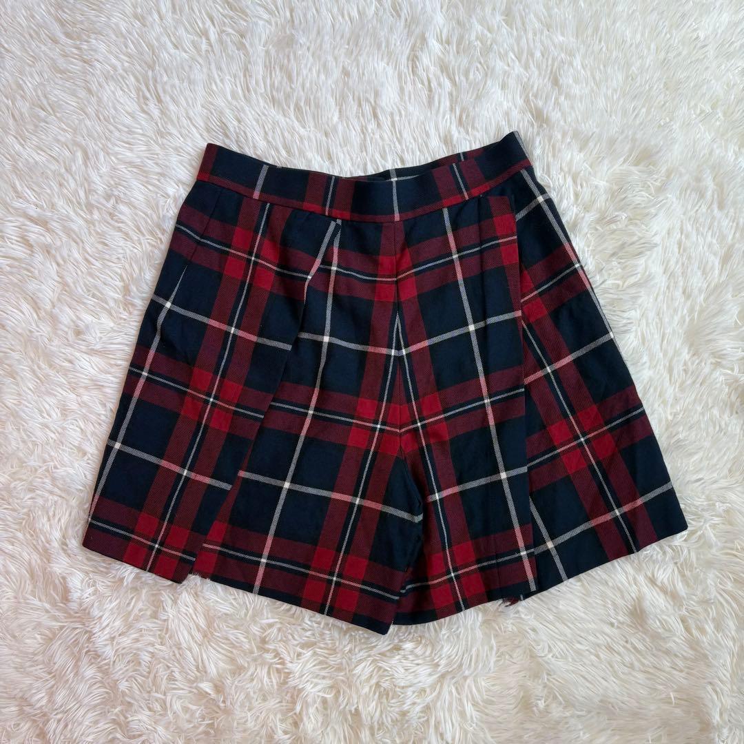 ヴィヴィアンウエストウッド チェック巻きスカートライティングスカート オーブ