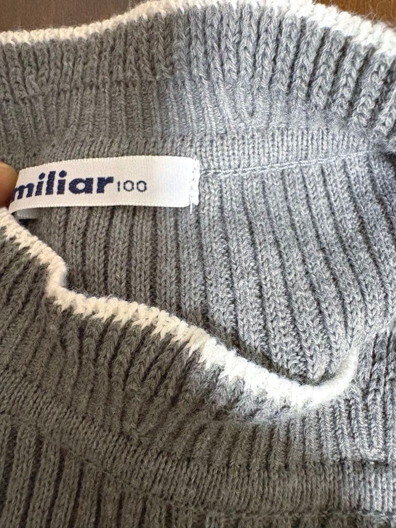 【美品】familiar ワンピース 100