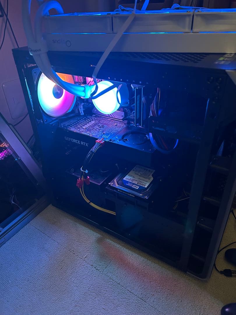 GALLERIA PCケース＋CPUクーラー付き RGBファン搭載 動作確認済み