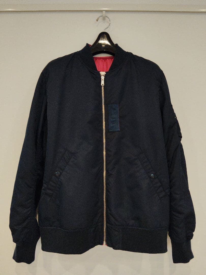 刺繍の鷲デザイン スカジャン リバーシブル