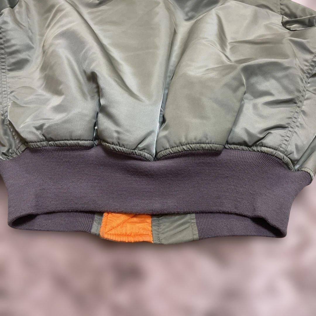 90s USA製　AVIREX ma-1 フライトジャケット　サイズ L