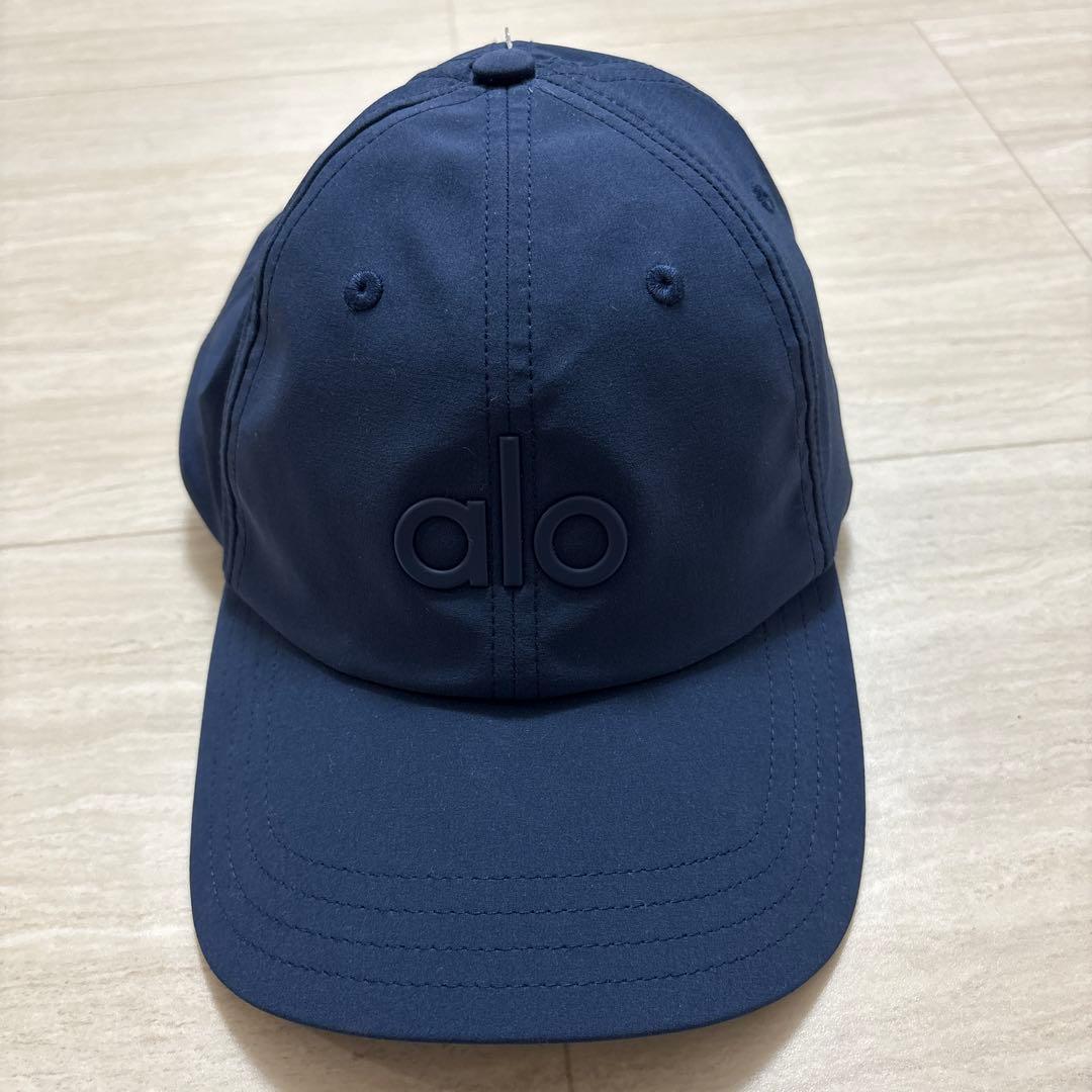 alo ネイビー 紺 ベースボールキャップ タグ付き
