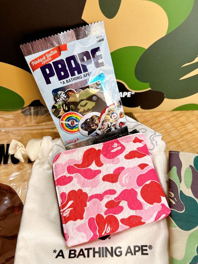 ラッピング・包装 A BATHING APE BAPE ABC CAMO BANDANA M